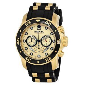 FX04078B NWT Invicta Fashion Men's Quartz Steel Authentic Watch